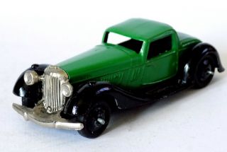 Dinky Toys No.  36b Bentley Car (c.  1948) Code 3 Green.