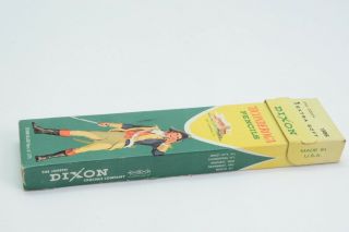 Vintage Box Of 8 (four Missing) Dixon Ticonderoga 1 Extra Soft Penc (njl018352)