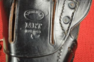 U S Colt 1911 Black Leather Holster Bucheimer Vietnam MILITARY 1963 3