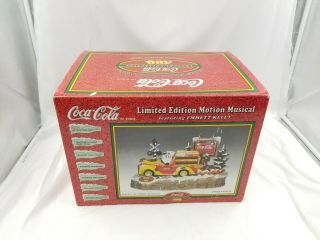 Coca Cola Limited Edition Motion Musical Featuring Emmett Kelly