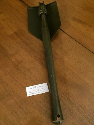 Wwii Ww2 Us Army Military M1944 Folding Shovel Entrenching Tool Inv 100