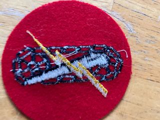 WWII US 68th Field Artillery Bn.  Mechanized Armored Cav.  Patch 2