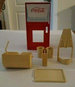 Vintage Toy 70’s (?) Coca Cola Dispenser/bank W/ Box