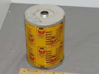 Vintage Minneapolis Moline Tractor Oil Filter Nos Great Display Piece Hot Line