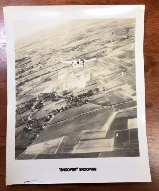 Wwii Us Army Air Force Aaf Photo 67th Group Aerial Recon Intelligence P - 38 Plane