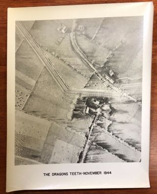 Wwii Air Force Photo 67th Group Aerial Recon Dragons Teeth Siegfried Line 1944