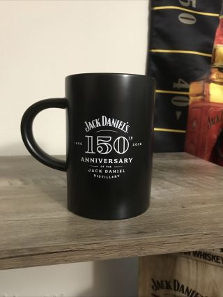 Jack Daniels Tennessee Squire 150th Anniversary Coffee Mug
