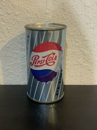Pepsi Cola Flat Top Soda Can