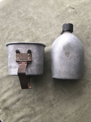 Ww2 Us Army Canteen And Cup