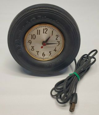 1930s Bf B.  F.  Goodrich Tire Electric Advertising Clock Gas Oil