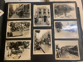1930’s Photograph Chefoo China Street Scene 3
