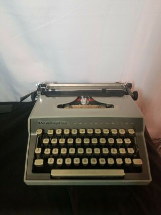 Vintage Remington Travel - Riter Typewriter No Case Gray Parts Repair