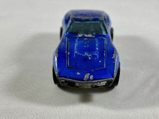Hot Wheels Custom Corvette Redlines Blue 3