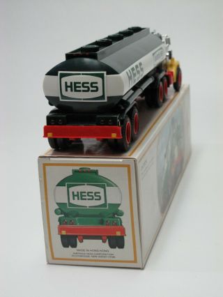 1984 Hess Toy Fuel Oil Tanker Truck Bank 3