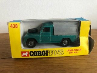 Corgitoys Land - Rover (109 W.  B. ) 438 Nos Corgi Land Rover