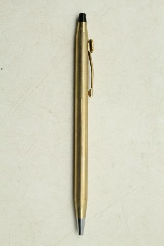 Vintage Cross Ballpoint Pen 1/20 12k Gold Filled Franklin Life Insurance Co.
