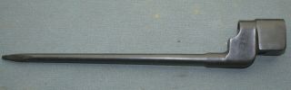 British Ww2 Lee Enfield Rifle Spike Bayonet No.  4 Mk Ii Grease Singer