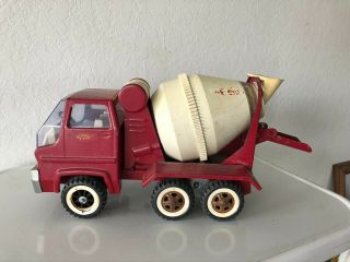 Vintage Tonka Cement Mixer Truck Pressed Steel Toy