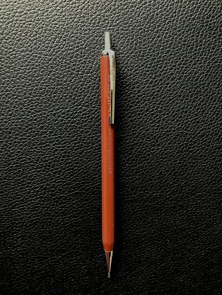 Vintage Pentel Sharp 5 Mechanical Pencil 0.  5mm Ps - 350 Brown Red Made In Japan