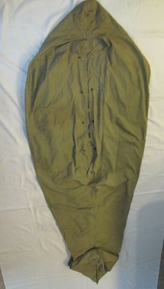 Wwii Ww2 1944 Us Military Army - Marines Khaki Cotton Sleeping Bag Case / Cover