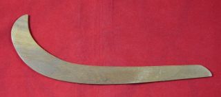 German Wwii Wehrmacht Nco Soldier Artillery Wood Ruler For Map Case War Relic
