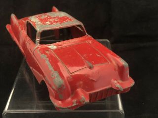Vintage Toy by STRUCTO 1950s Red Diecast Cadillac,  approx 6 1/2 