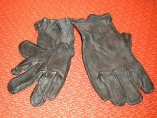 U.  S.  Army : M - 1949 Glove Shells Leather,  Korea War Size 3