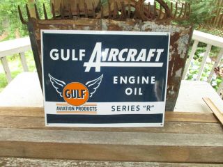 Gulf Aircraft " Gulf Aviation Products " Engine Oil Series " R " -