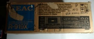 Teac - R - 919X Auto Reverse Stereo Cassette Deck 3