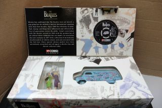 1997 Corgi Classics Beatles Bedford Ca Van & Figures 05606 Boxed