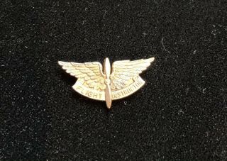 WWII? Pilot Flight Instructor Wings Pin Badge 2