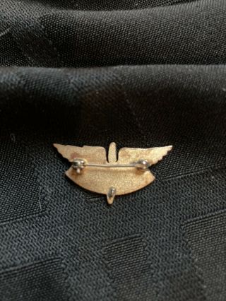 WWII? Pilot Flight Instructor Wings Pin Badge 3