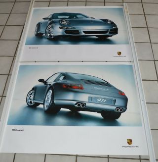 2004 4 Different Factory Porsche 911 Carrera S Posters