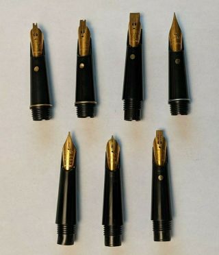 Vintage Osmiroid Nibs Easy Change Calligraphy Fountain Pen Your Choice