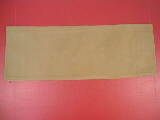 WWII Era US Army Medical Corps Litter or Strecher Canvas Extension - Dated 1942 2
