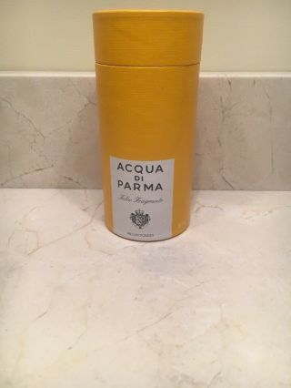 Acqua Di Parma Talcum Powder 3.  5 Oz Made In Italy