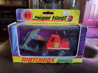 Matchbox Superkings K - 1 Excavator
