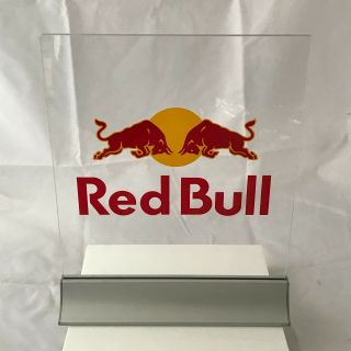 Red Bull Energy Drink Acrylic Table Led Panel Lighted Sign 10 " X 12 "