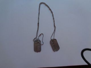 VINTAGE MILITARY WWII 1942 DOG TAG. 3