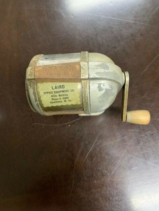 Vintage Pencil Sharpener - C Howard Hunt Co - Boston - Laird Office Equipment