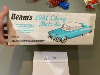 Jim Beam Sierra Gold 1957 Chevrolet Belair Hard Top Decanter Empty