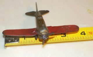Vintage Tootsietoy Lockheed Model 8 Sirius Airplane Toy,  Lindbergh Explorerplane