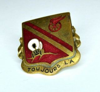 Us Army Di Dui Unit Crest Wwii 128th Infantry Regiment Wisconsin National Guard