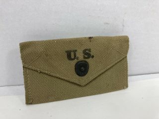 Wwii Ww2 Carlisle Bandage First Aid Pouch Us Army Usmc 1942 M1942