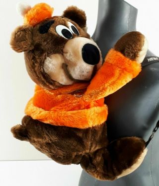 Vintage A&w Root Beer Bear Plush Backpack Rooty The Bear Soda Collectible 19 "