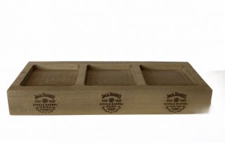Jack Daniels Single Barrel Family Of Brands Bottle Glorifer/ Riser - Solid Wood
