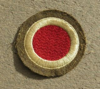 Interwar Pre - War Pre - Ww2 37th Infantry Division Shoulder Patch - Od Wool