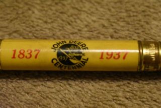1937 Centennial John Deere Bullet Pencil - North Lewisburg,  Ohio - Buckwalter jas22 2