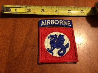 Near Wwii Us Army 508th Airborne Rct Patch