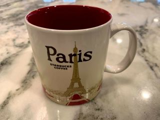 Starbucks Paris France Global Icon Collectors Series Coffee Mug 2015 -